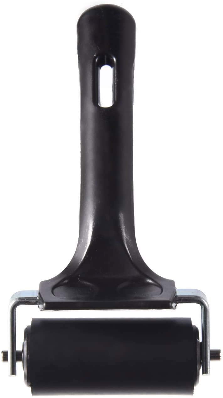 AKIRO 2Pcs Rubber Brayer Roller for Printmaking, Great for Gluing Application Also. (4inch+2.2 inch) - Image 4
